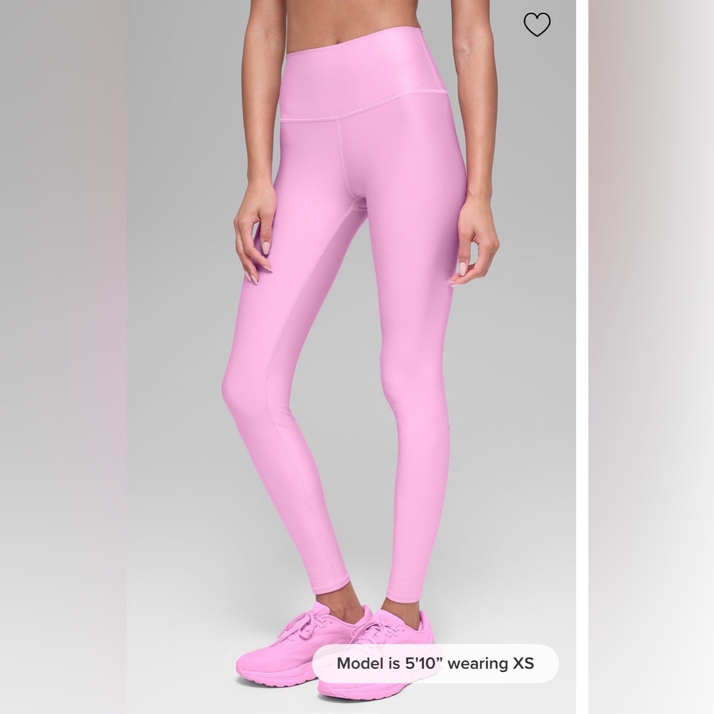 **SOLD**Alo high-waist airlift legging- candy heart pink - Picture 8 of 8